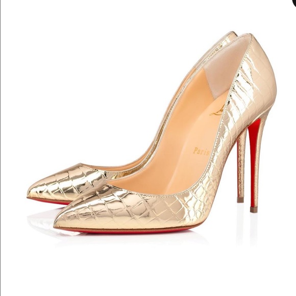 Christian Louboutin Shoes - Christian Louboutin Pigalle Follies 100 Platine